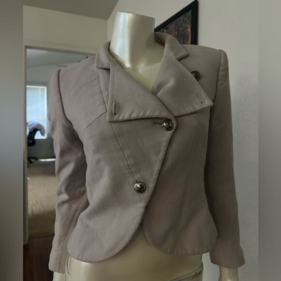 Giorgio Armani Light Taupe Blazer - Picture 2 of 8